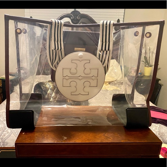 Clear Ella clear oversized tote from Tory Burch - Picture 4 of 7